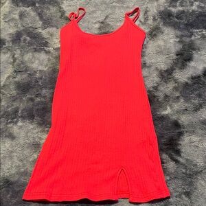 SHEIN Red Bodycon Mini Dress